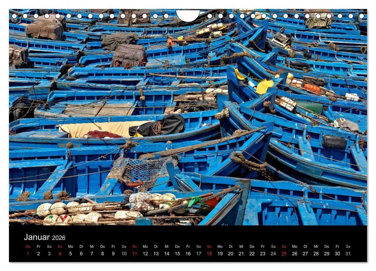 Bild: 9783457985526 | Essaouira. Marokko (Wandkalender 2026 DIN A4 quer), CALVENDO...