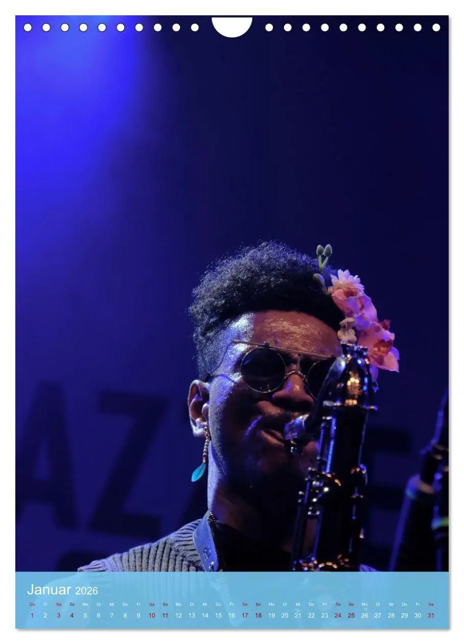 Bild: 9783516695526 | Jazz - Zwischen den Tönen (Wandkalender 2026 DIN A4 hoch), CALVENDO...