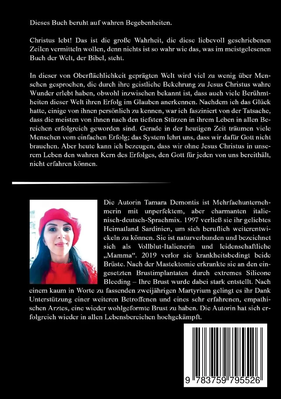Rückseite: 9783759795526 | Erfolg hat einen Namen Jesus Christus ! | Tamara Demontis | Buch
