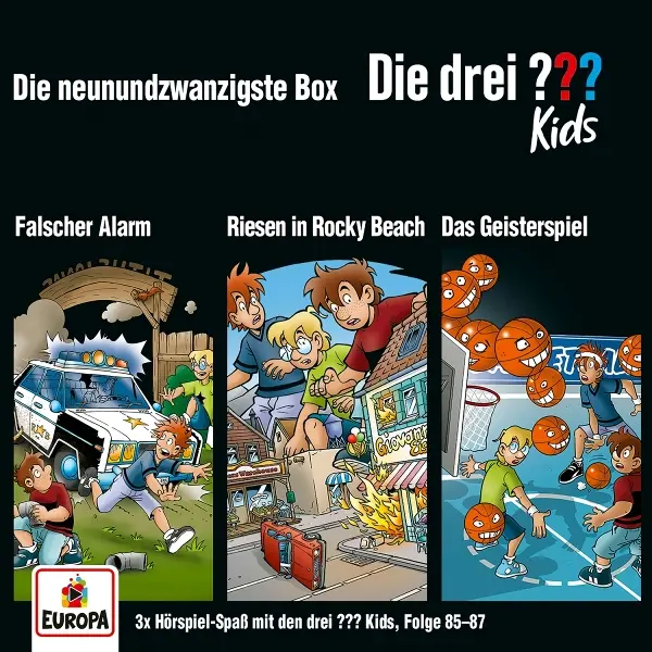 Cover: 199584055626 | Die drei ??? Kids 3er Box- Folgen 85-87 | Die drei ??? Kids | Audio-CD