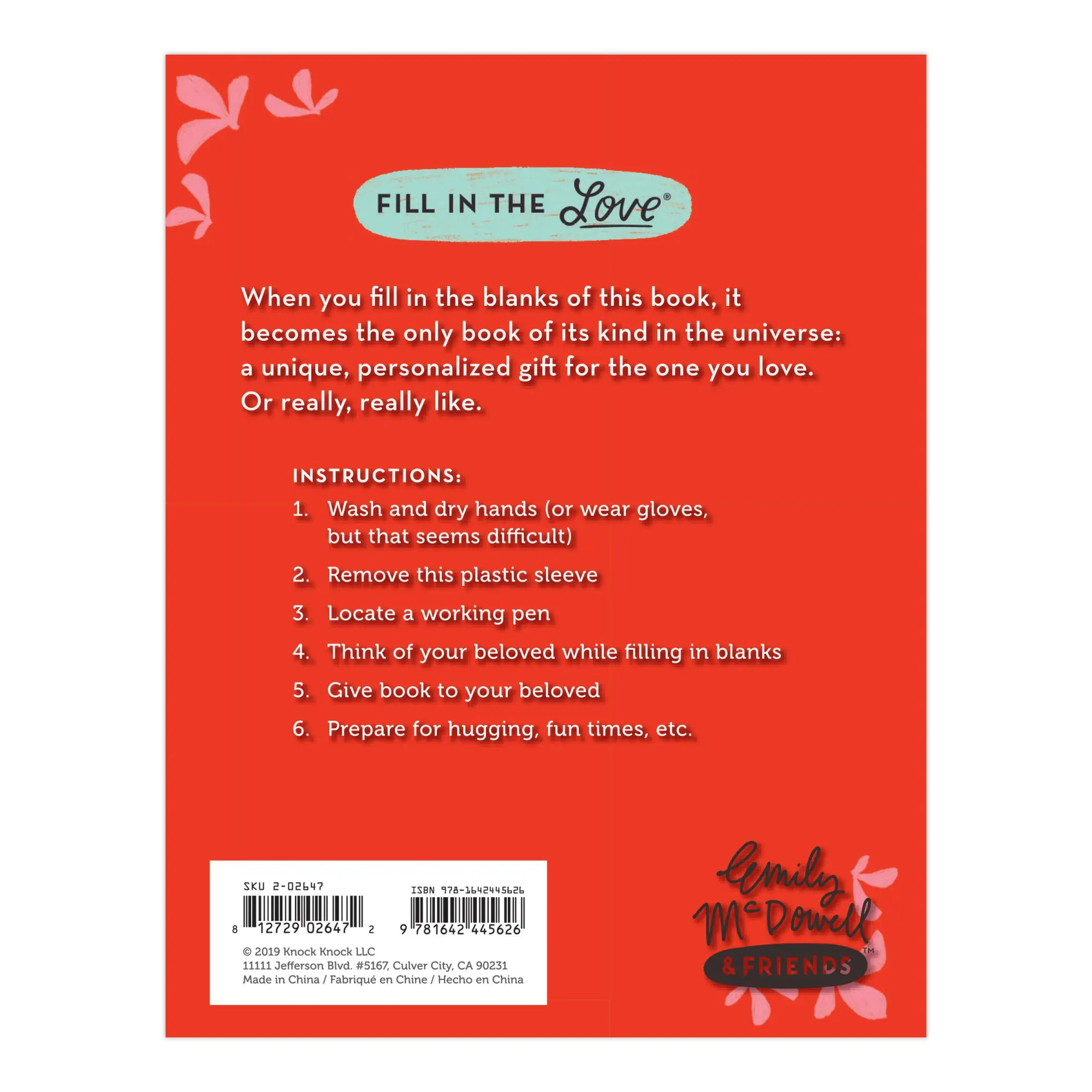 Bild: 9781642445626 | Em &amp; Friends About You Fill in the Love Book | Em &amp; Friends | Buch