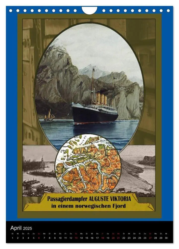 Bild: 9783457045626 | Deutsche Handelsschiffe vor 1945 (Wandkalender 2025 DIN A4 hoch),...