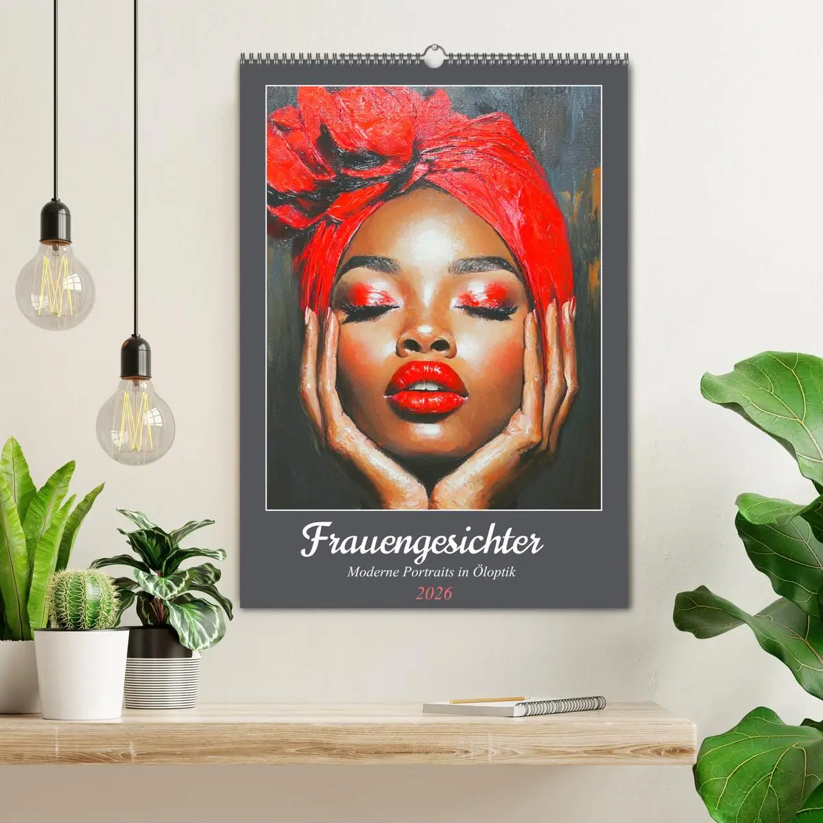 Bild: 9783457285626 | Frauengesichter. Moderne Portraits in Öloptik (Wandkalender 2026...