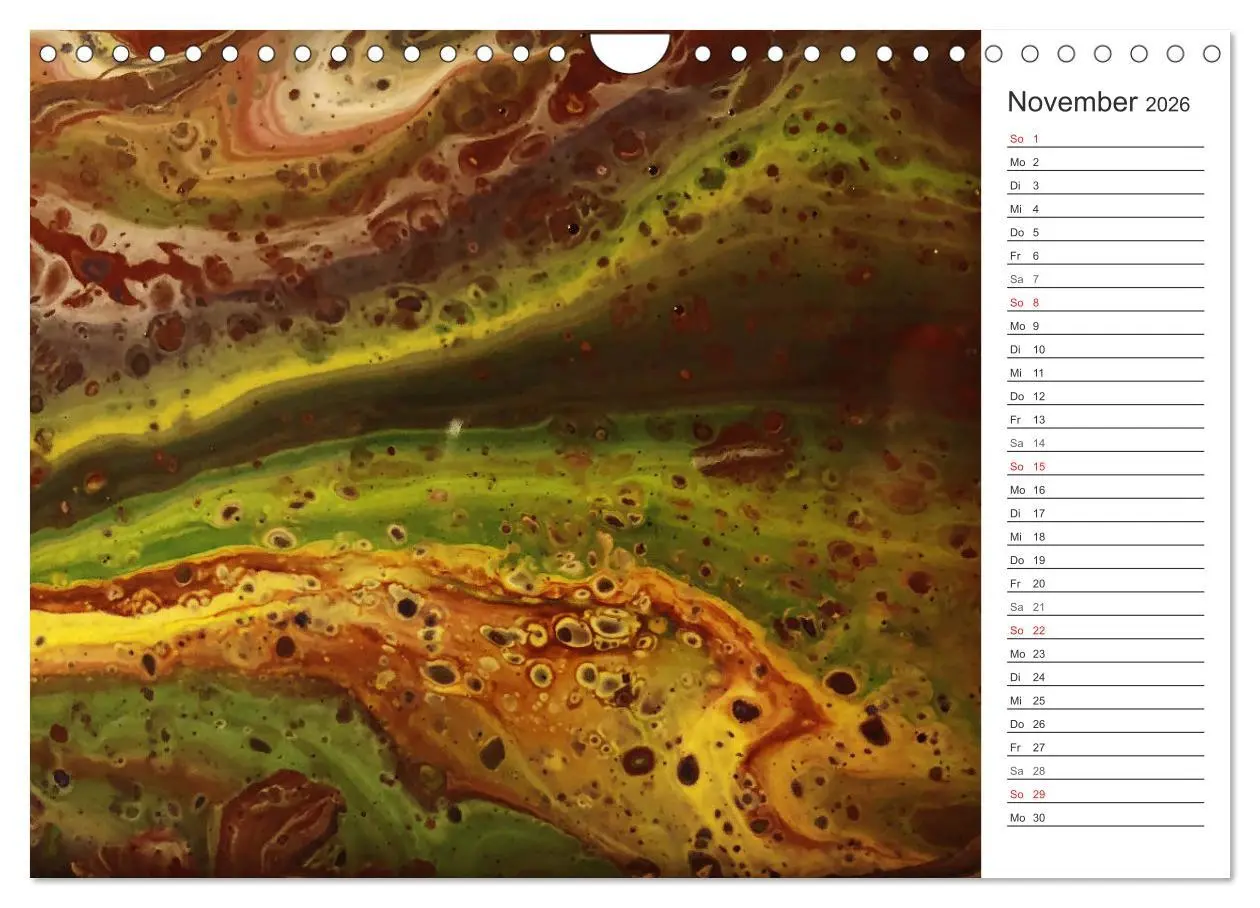 Bild: 9783457805626 | Abstract World - abstrakte Kunst in Acrylfließtechnik (Wandkalender...