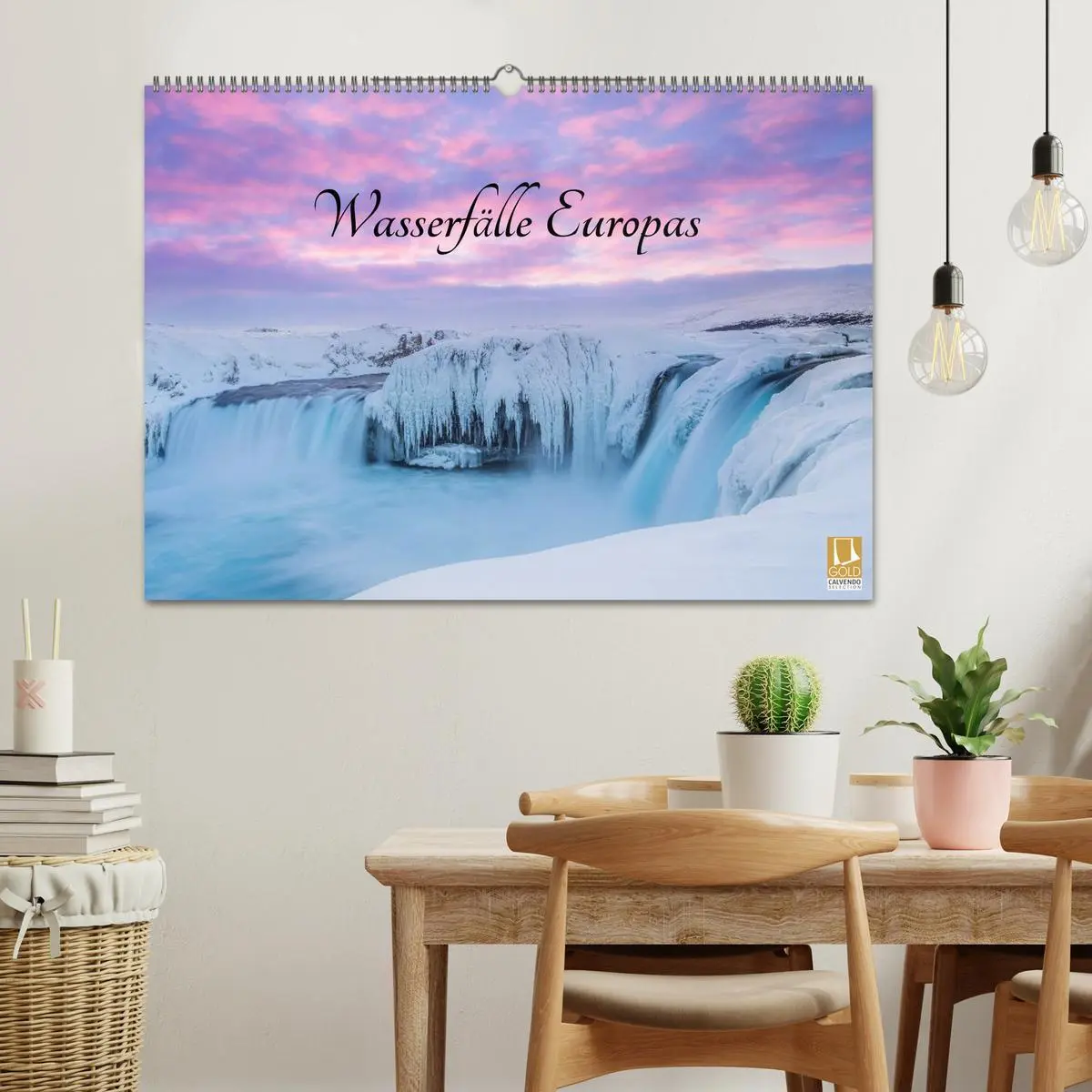 Bild: 9783457975626 | Wasserfälle Europas (Wandkalender 2026 DIN A2 quer), CALVENDO...