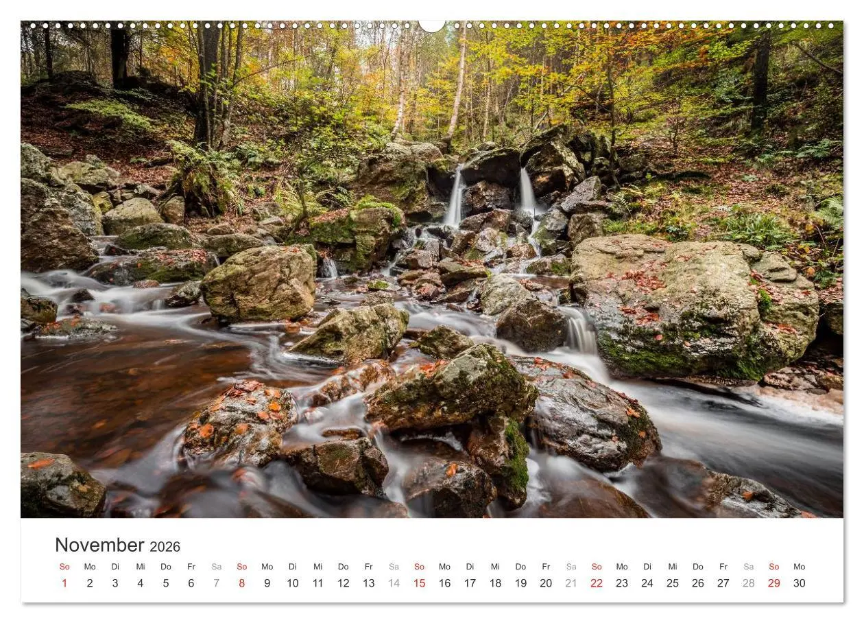 Bild: 9783457975626 | Wasserfälle Europas (Wandkalender 2026 DIN A2 quer), CALVENDO...