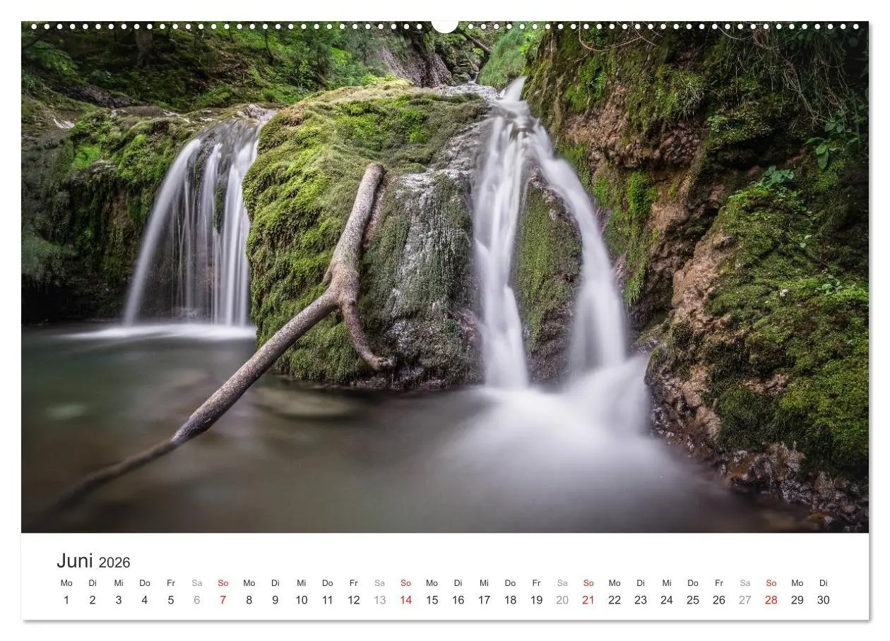Bild: 9783457975626 | Wasserfälle Europas (Wandkalender 2026 DIN A2 quer), CALVENDO...