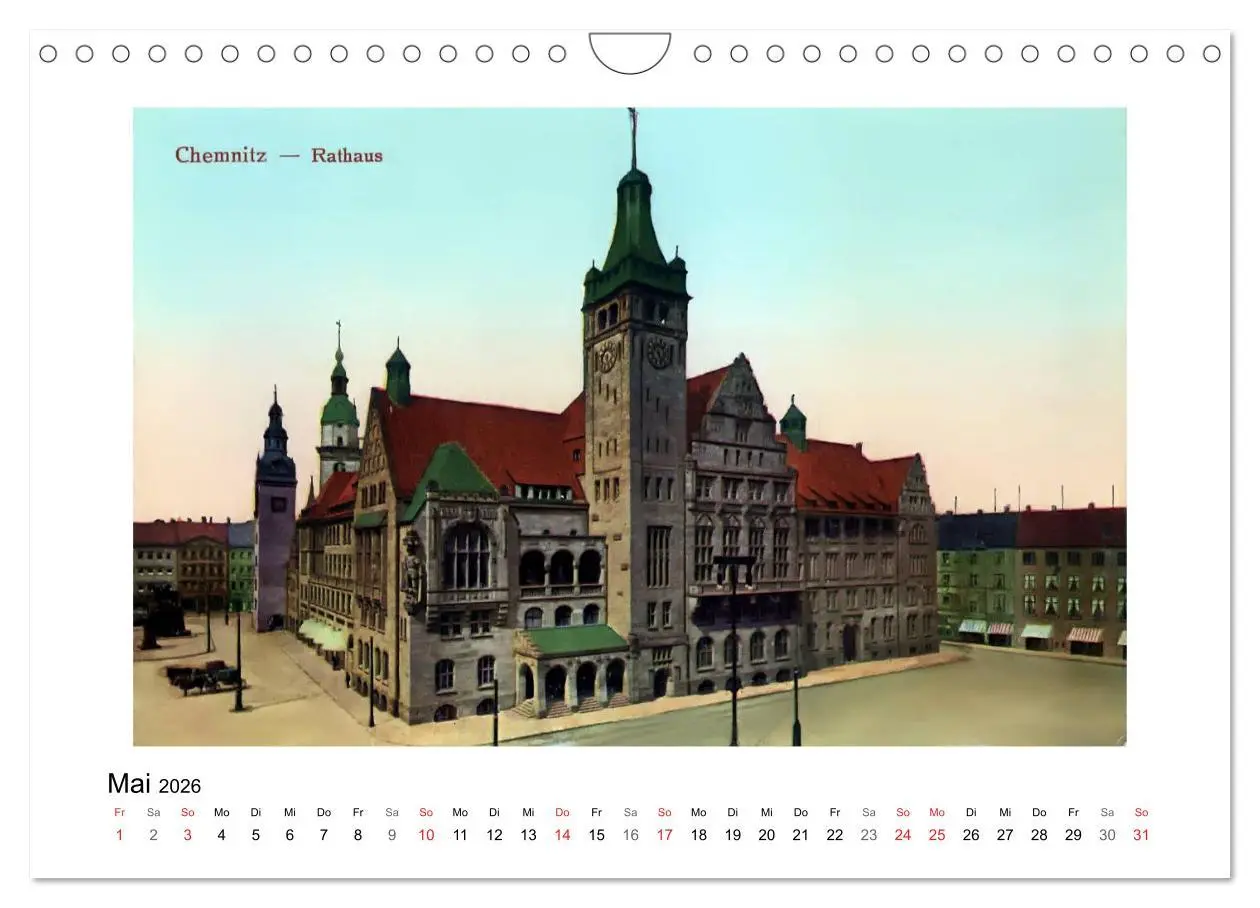 Bild: 9783516205626 | Grüße aus Chemnitz (Wandkalender 2026 DIN A4 quer), CALVENDO...
