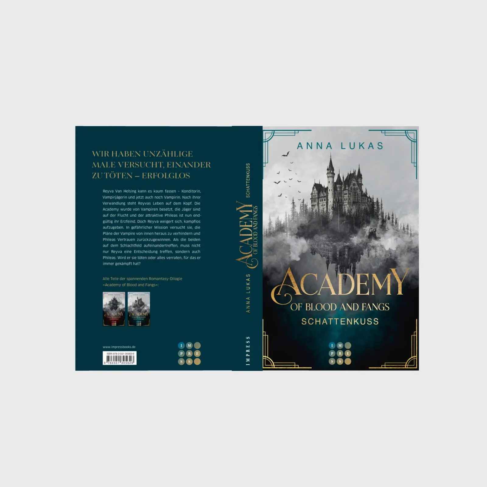 Bild: 9783551305626 | Academy of Blood and Fangs 2: Schattenkuss | Anna Lukas | Taschenbuch