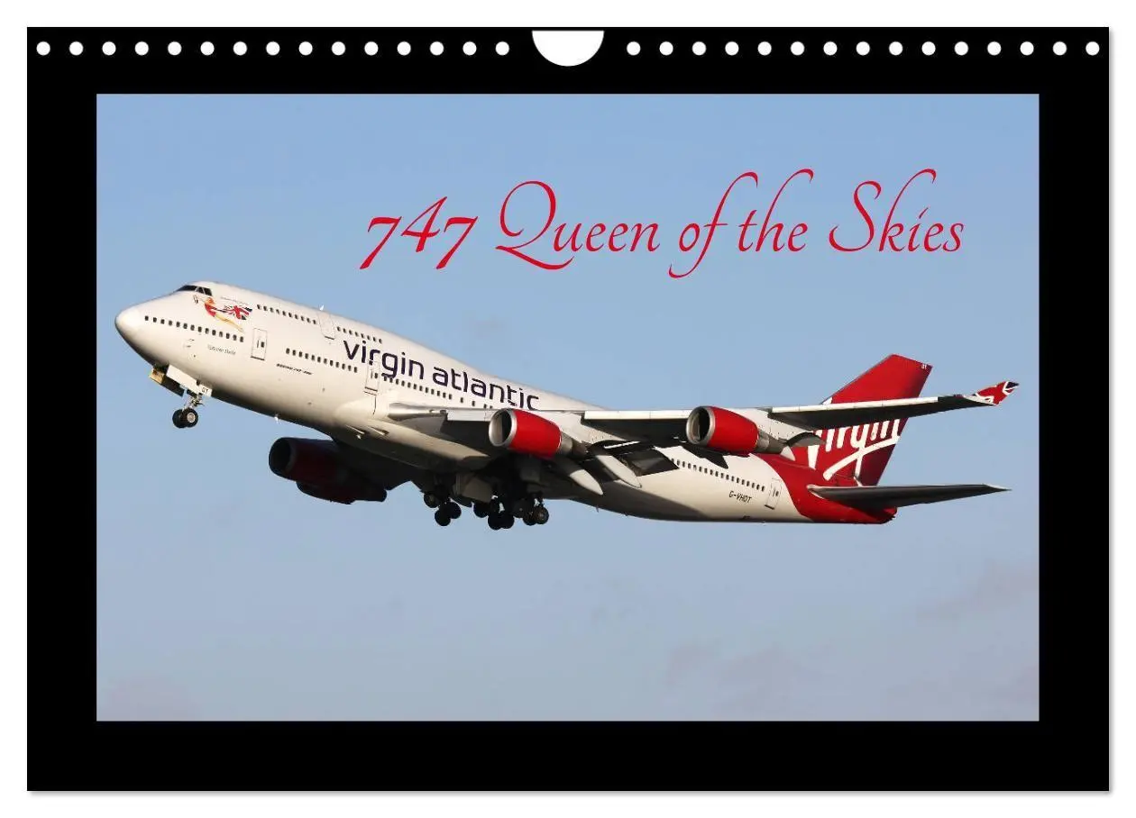 Cover: 9783569775626 | 747 Queen of the Skies (Wall Calendar 2027 DIN A4 landscape),...