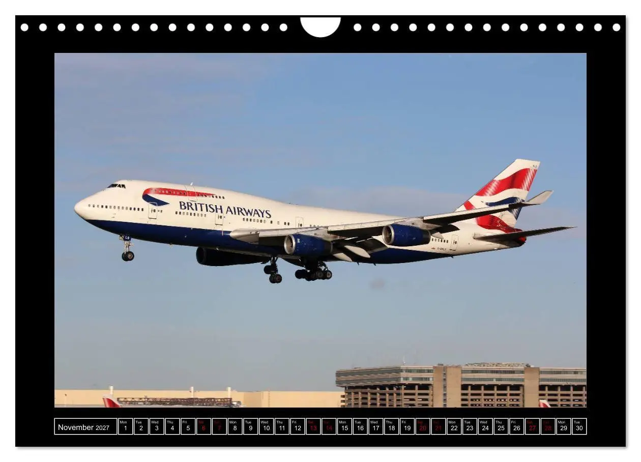 Bild: 9783569775626 | 747 Queen of the Skies (Wall Calendar 2027 DIN A4 landscape),...