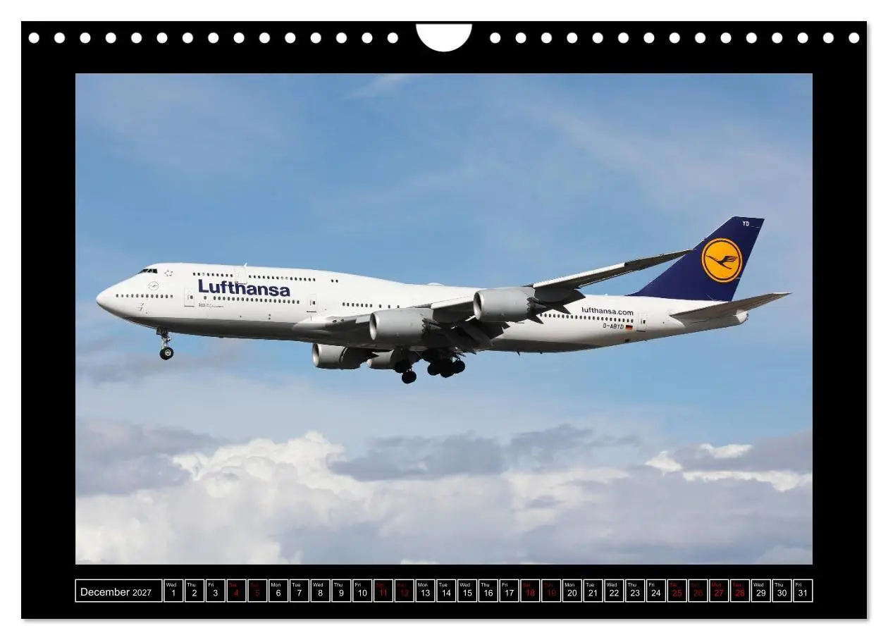 Bild: 9783569775626 | 747 Queen of the Skies (Wall Calendar 2027 DIN A4 landscape),...
