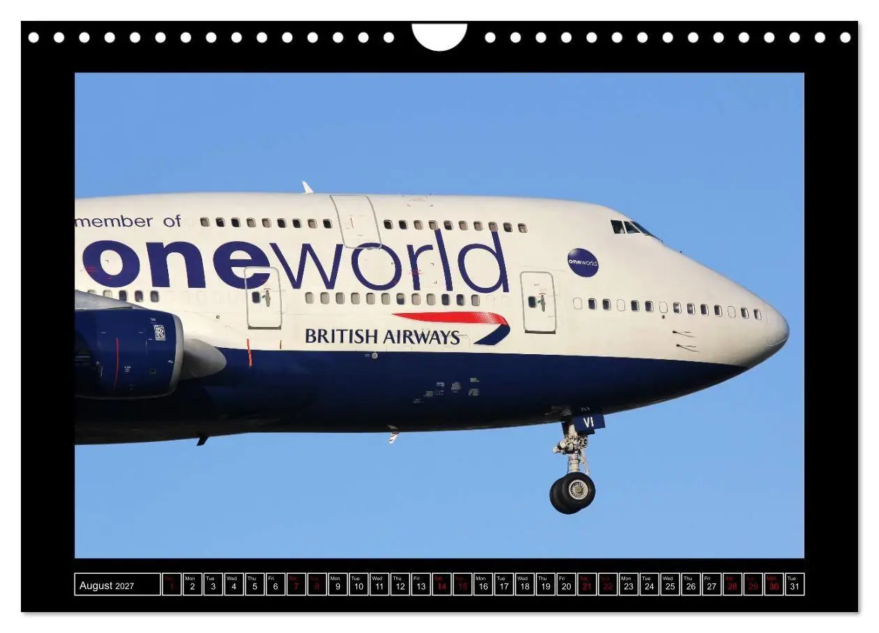 Bild: 9783569775626 | 747 Queen of the Skies (Wall Calendar 2027 DIN A4 landscape),...