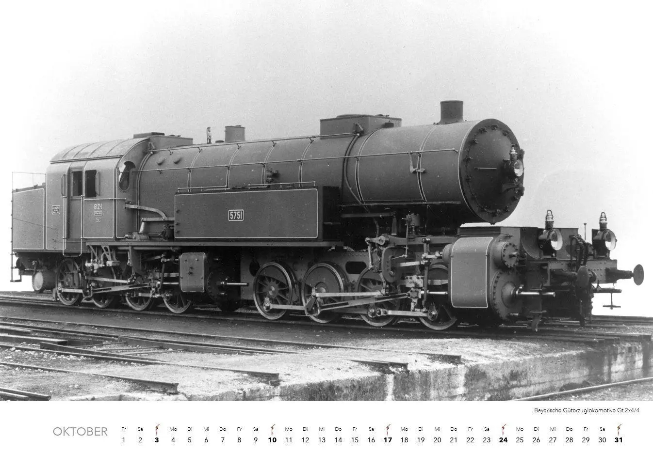 Bild: 9783960585626 | Historische Dampflokomotiven Kalender 2027 | Kalender | 14 S. | 2027