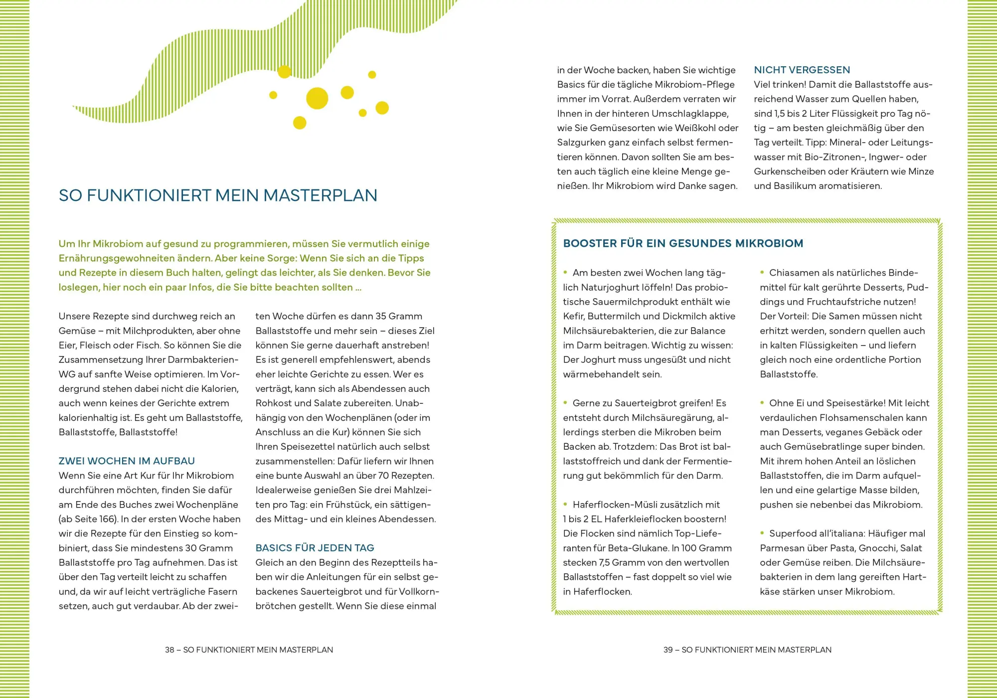 Bild: 9783965845626 | Mein Mikrobiom-Masterplan | Andreas Michalsen | Taschenbuch | 176 S.