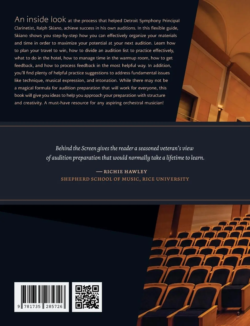 Rückseite: 9781735285726 | Behind the Screen | A Winner's Guide to Preparing Your Next Audition