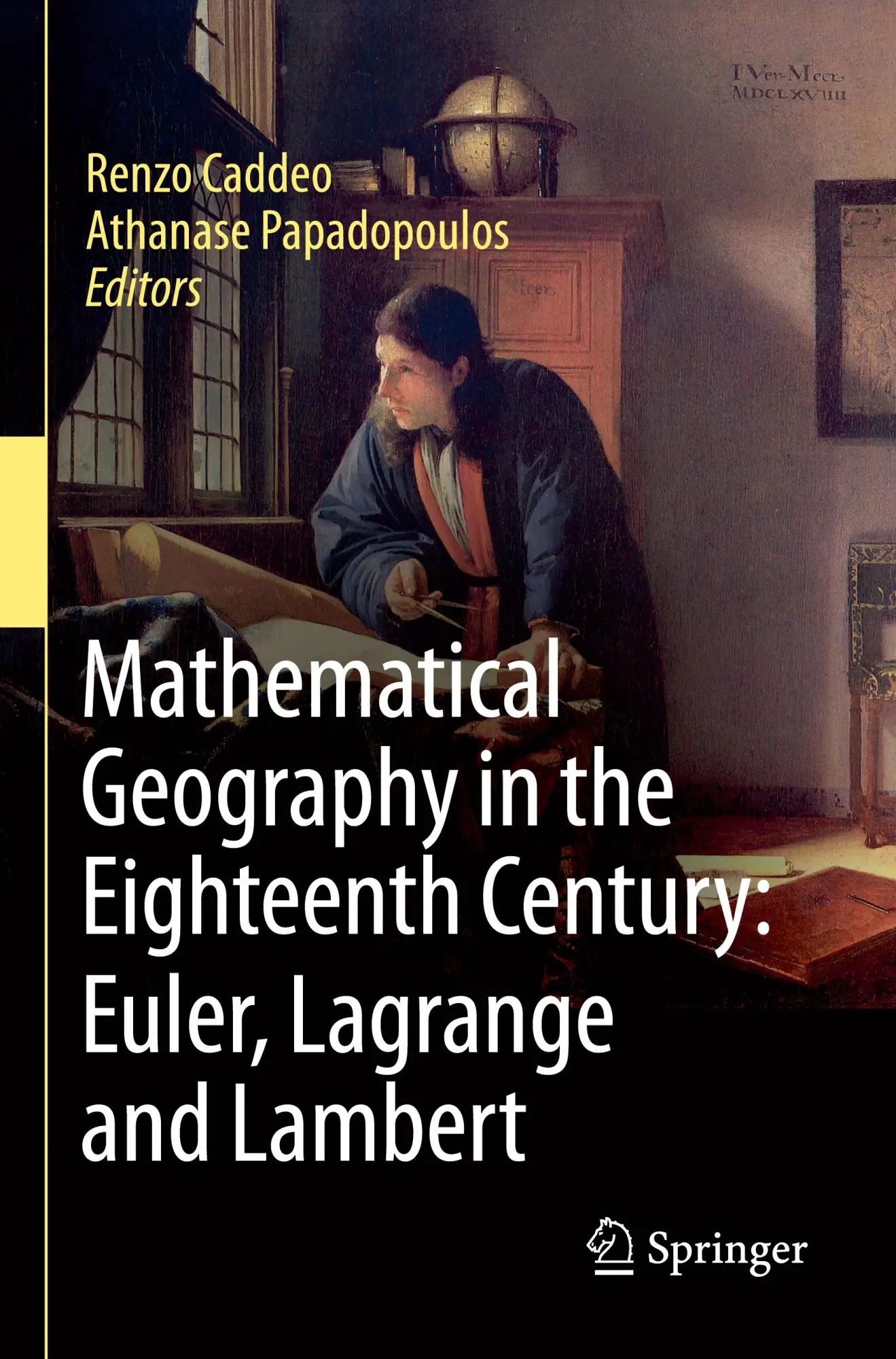Cover: 9783031095726 | Mathematical Geography in the Eighteenth Century: Euler, Lagrange...
