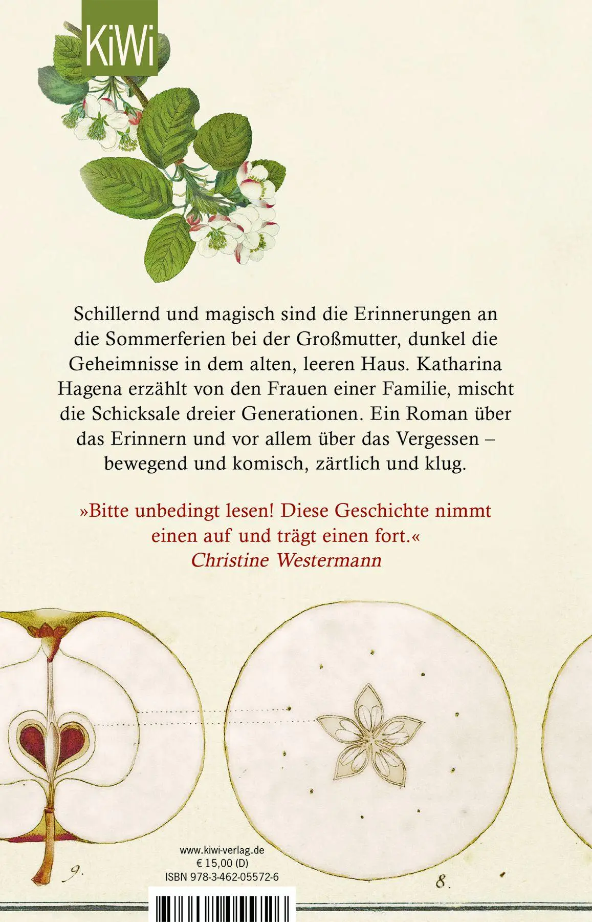 Rückseite: 9783462055726 | Der Geschmack von Apfelkernen | Roman | Katharina Hagena | Buch | 2026