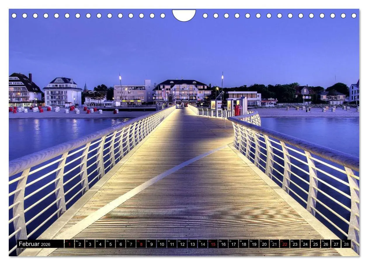 Bild: 9783516055726 | Timmendorfer Strand (Wandkalender 2026 DIN A4 quer), CALVENDO...