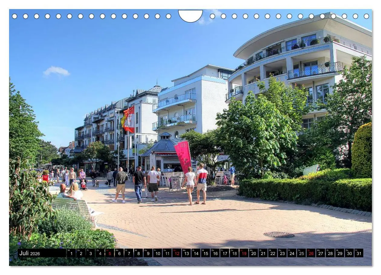 Bild: 9783516055726 | Timmendorfer Strand (Wandkalender 2026 DIN A4 quer), CALVENDO...