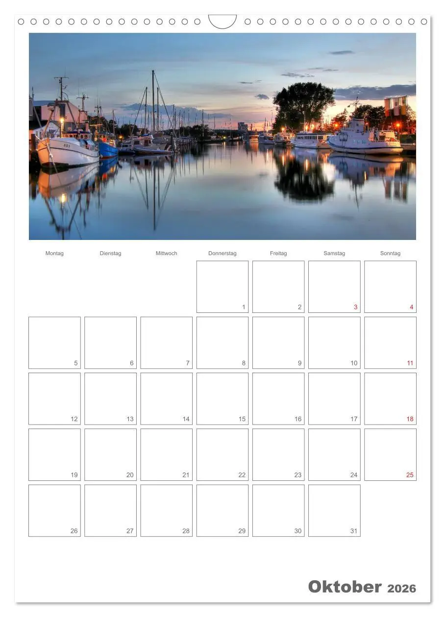 Bild: 9783516435726 | Timmendorfer Strand (Wandkalender 2026 DIN A3 hoch), CALVENDO...