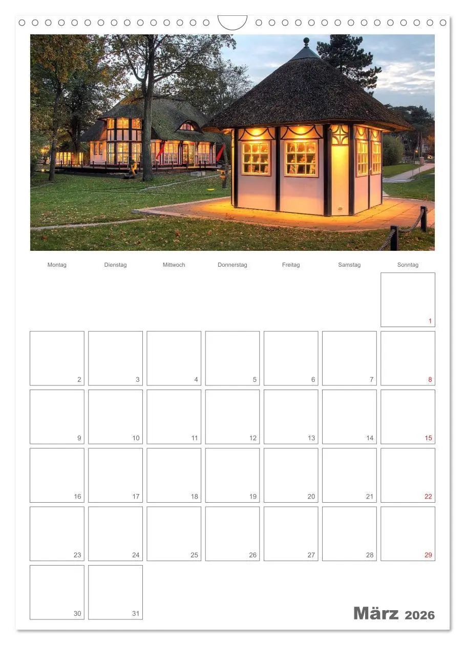 Bild: 9783516435726 | Timmendorfer Strand (Wandkalender 2026 DIN A3 hoch), CALVENDO...