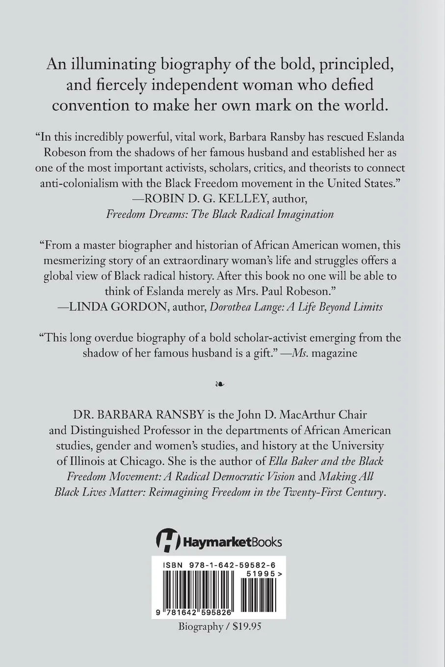 Rückseite: 9781642595826 | Eslanda | The Large and Unconventional Life of Mrs. Paul Robeson