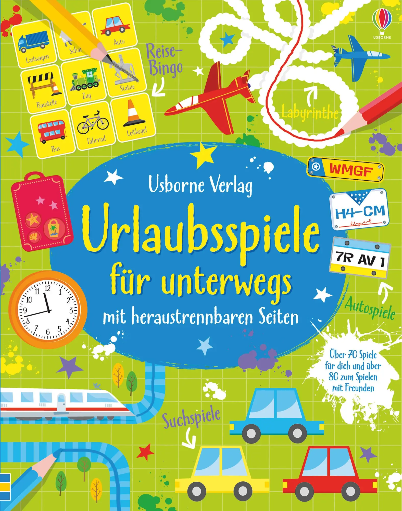 Cover: 9781782325826 | Urlaubsspiele für unterwegs | Simon Tudhope (u. a.) | Taschenbuch