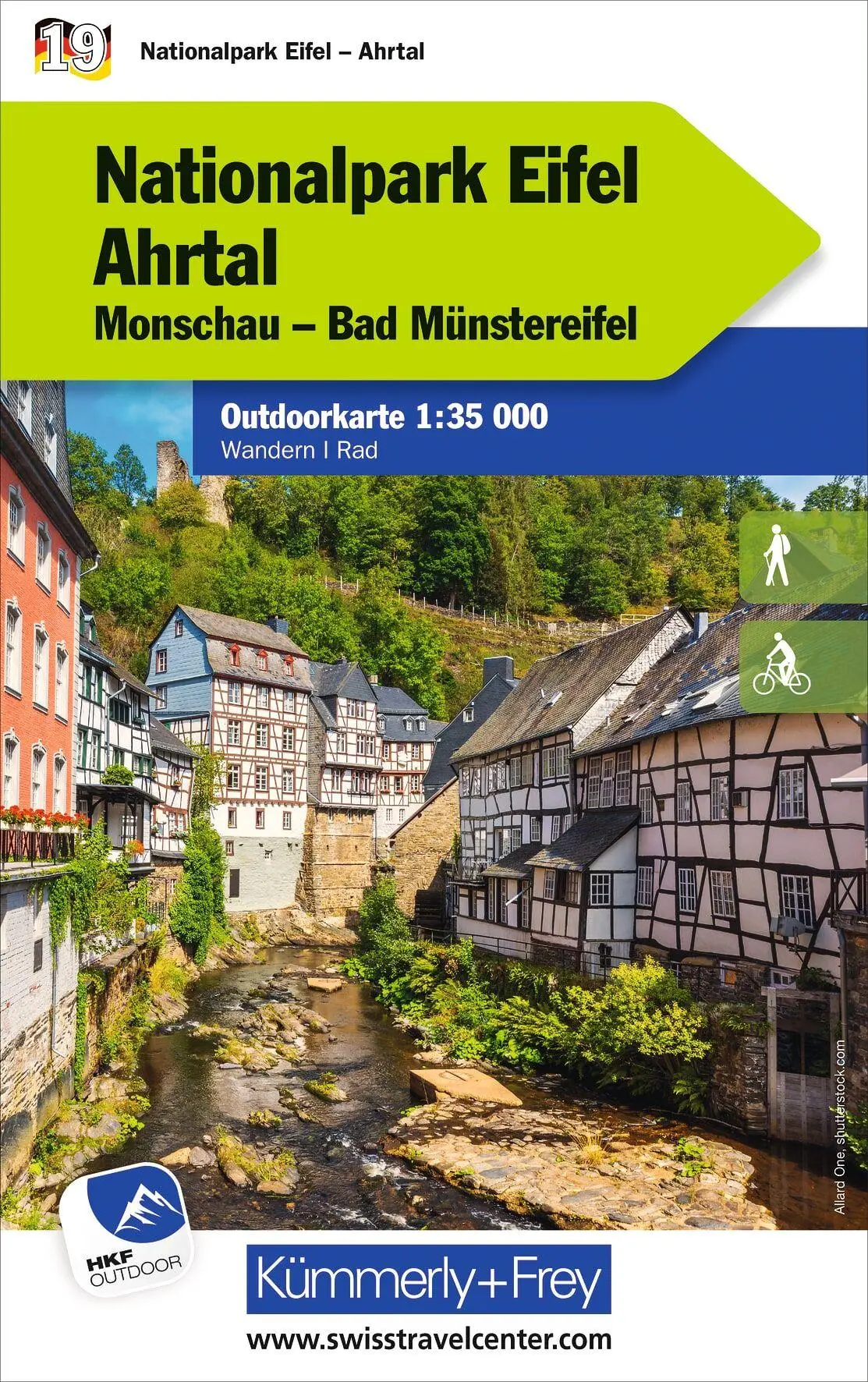 Cover: 9783259025826 | Nationalpark Eifel Ahrtal Monschau, Bad Münstereifel, Nr. 19...
