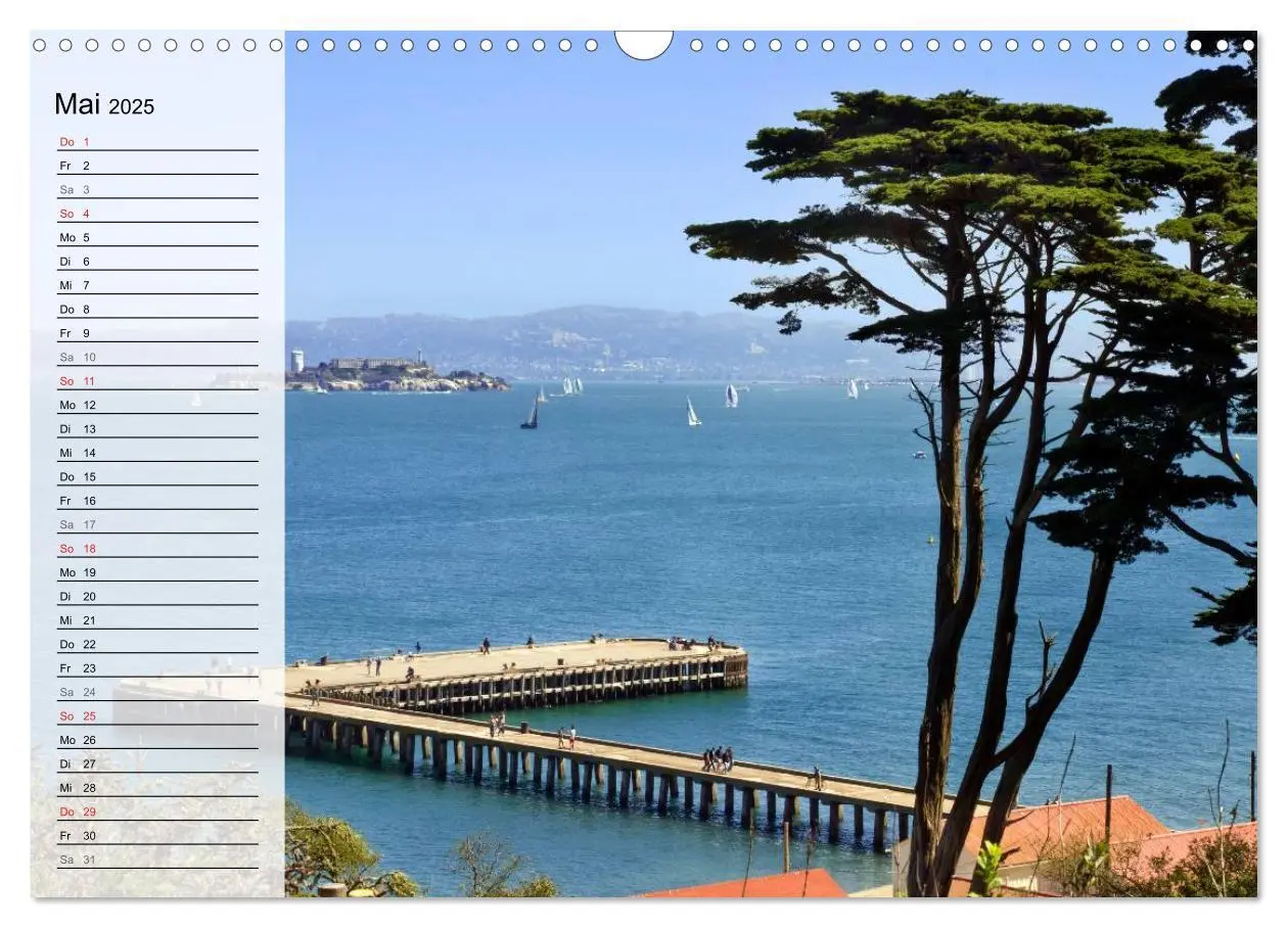 Bild: 9783435555826 | SAN FRANCISCO Traumstadt in Kalifornien (Wandkalender 2025 DIN A3...