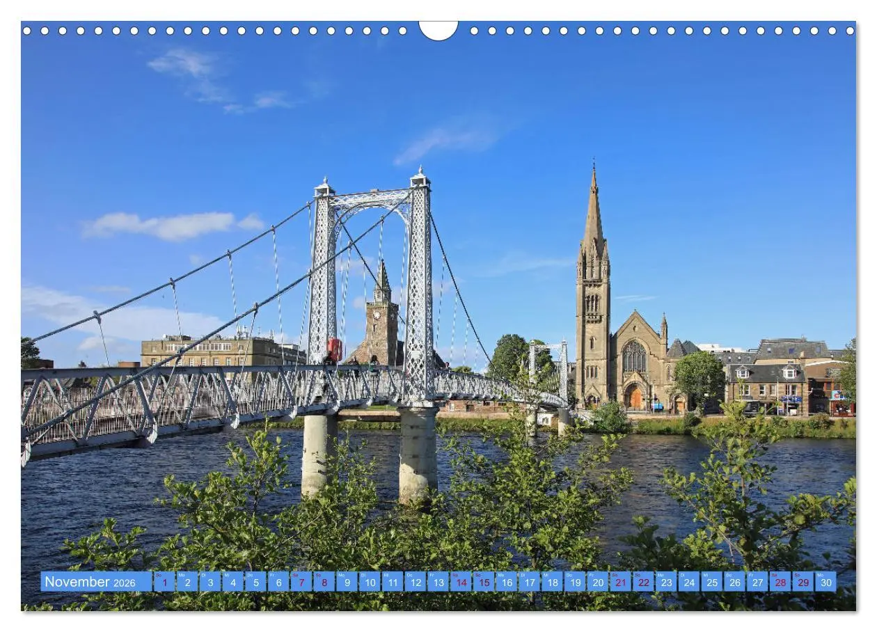 Bild: 9783457575826 | Inverness (Wandkalender 2026 DIN A3 quer), CALVENDO Monatskalender