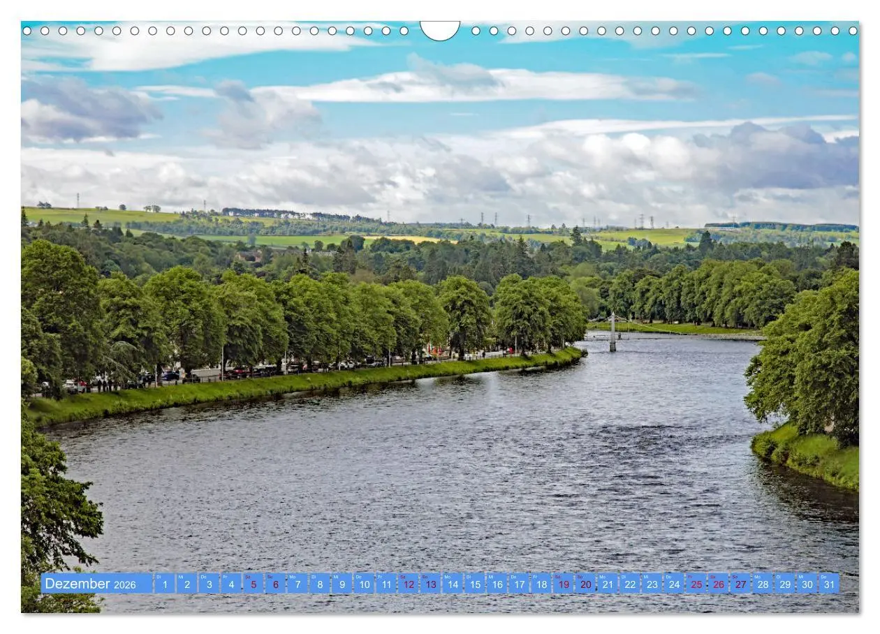 Bild: 9783457575826 | Inverness (Wandkalender 2026 DIN A3 quer), CALVENDO Monatskalender