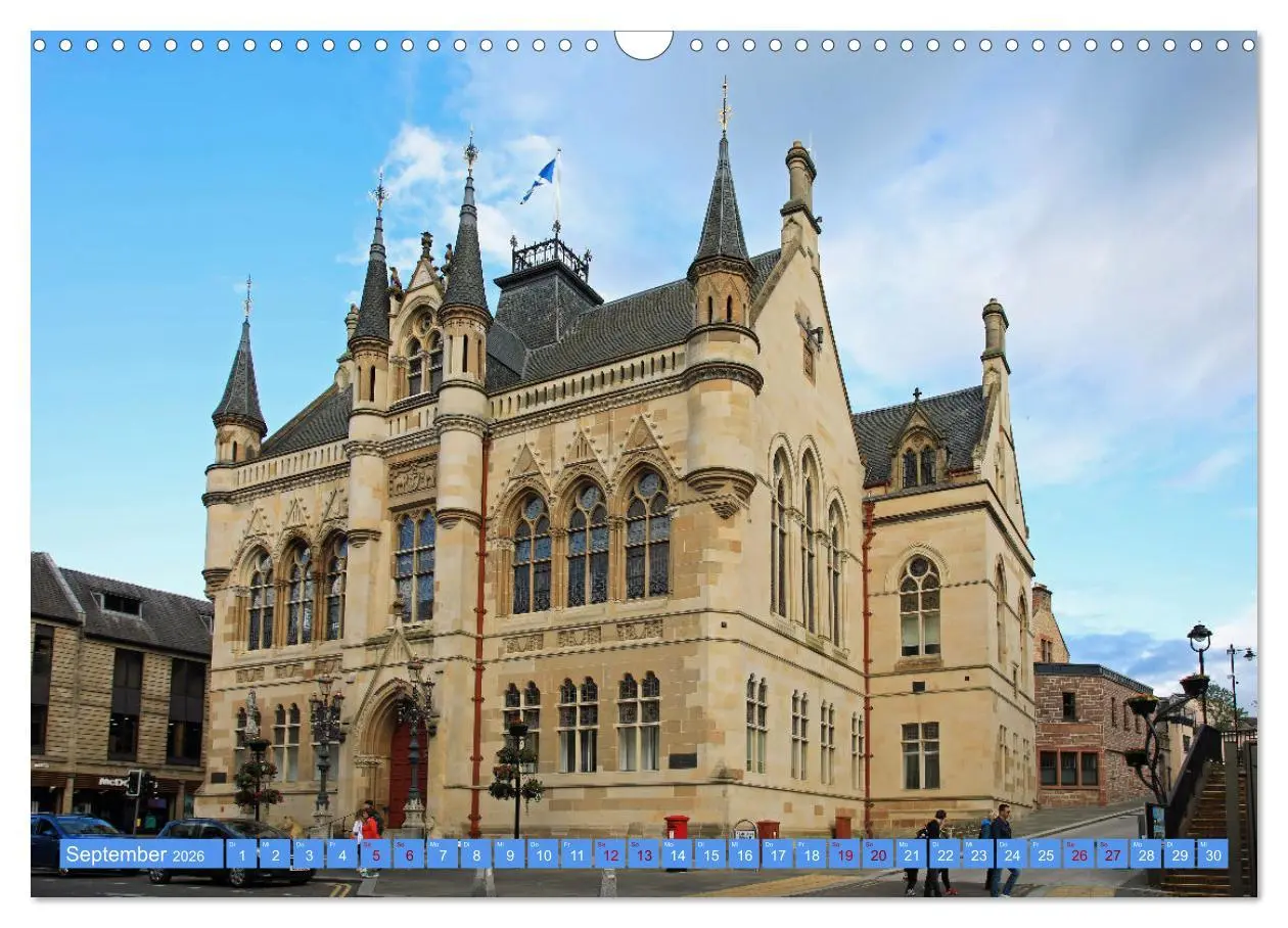 Bild: 9783457575826 | Inverness (Wandkalender 2026 DIN A3 quer), CALVENDO Monatskalender