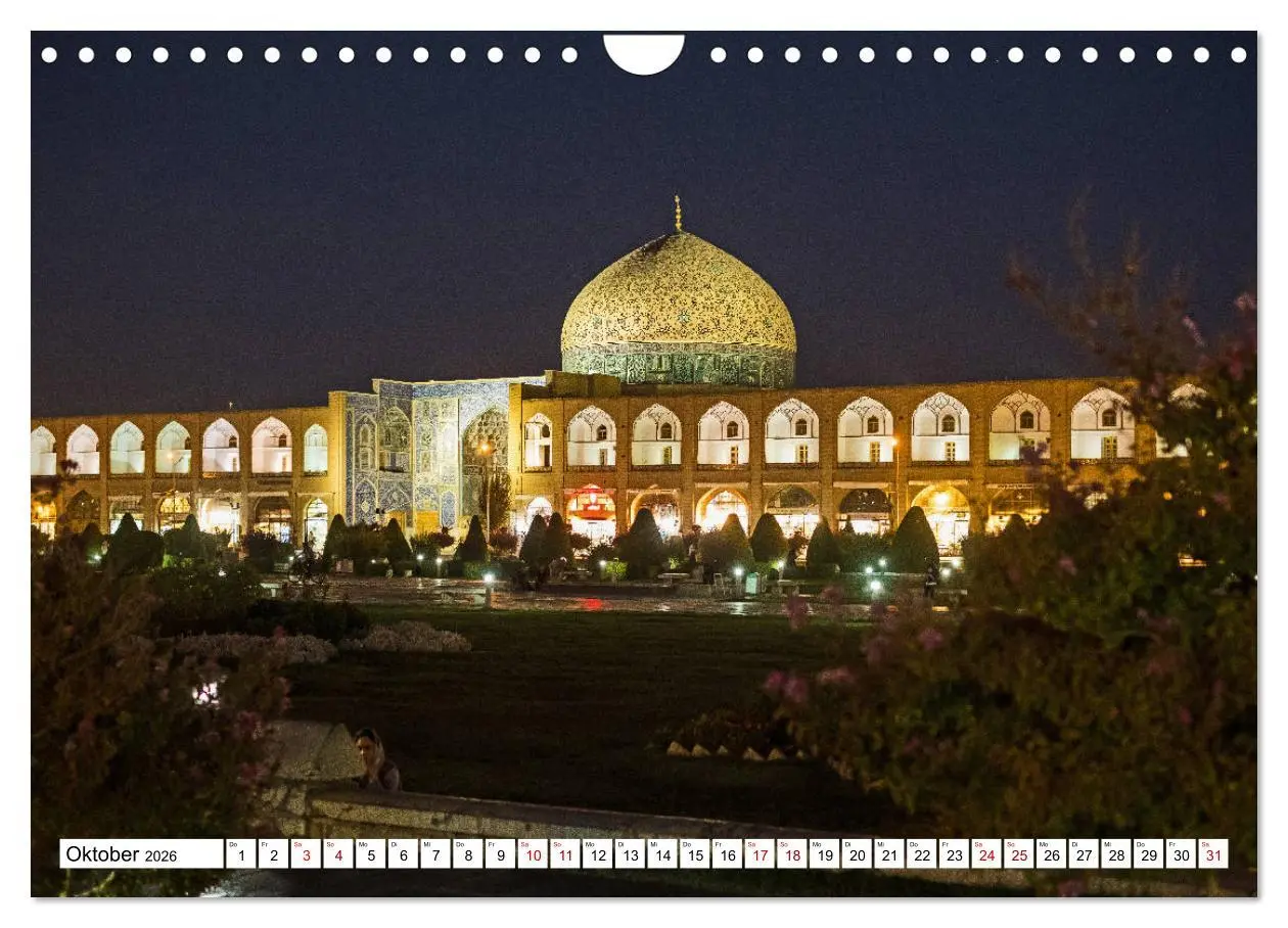 Bild: 9783457885826 | Städte des Irans - Isfahan (Wandkalender 2026 DIN A4 quer),...