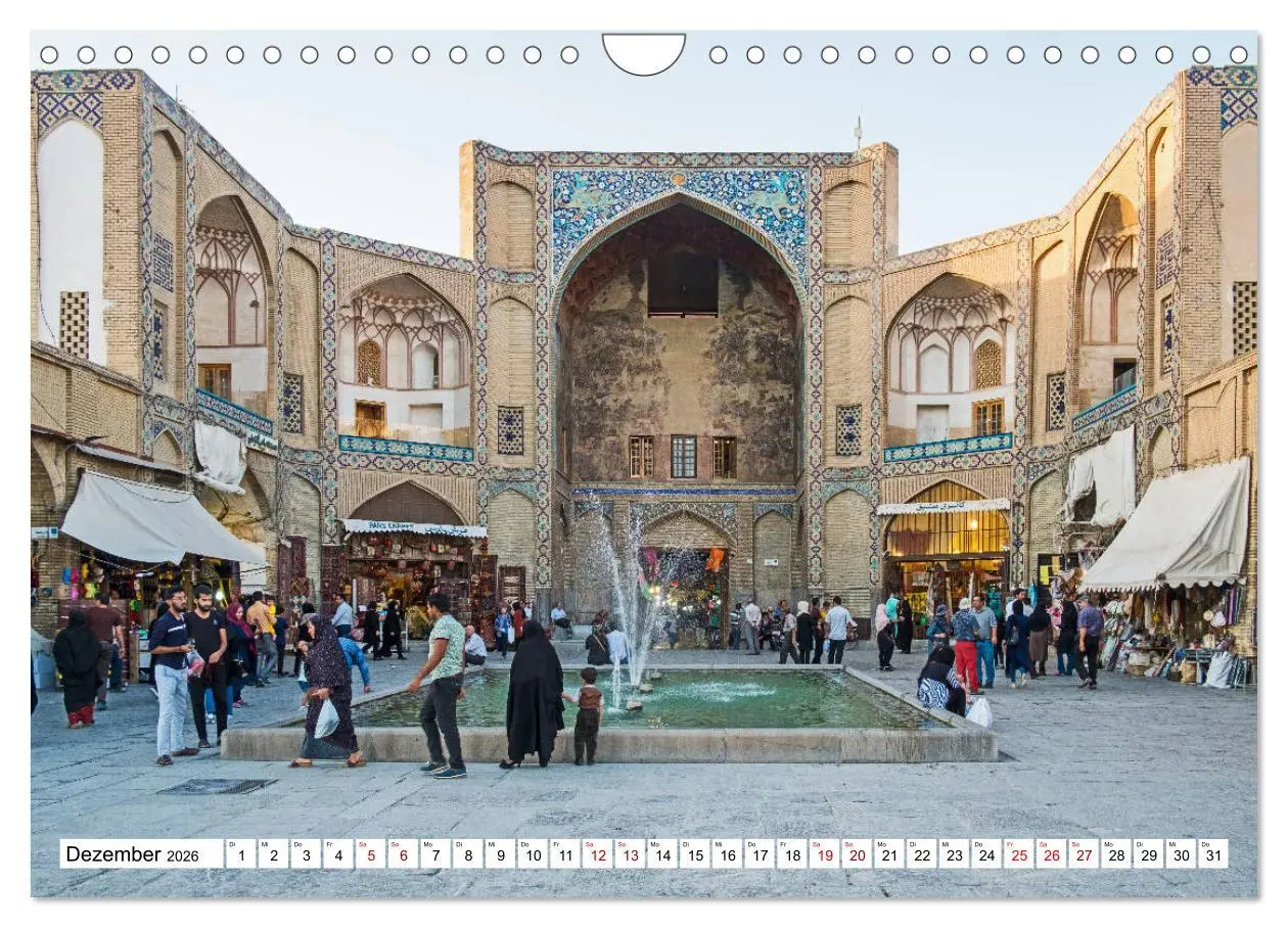 Bild: 9783457885826 | Städte des Irans - Isfahan (Wandkalender 2026 DIN A4 quer),...