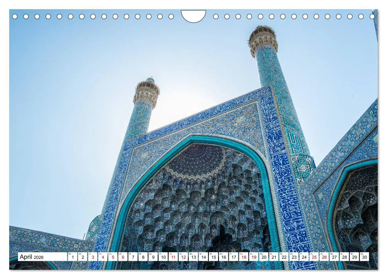 Bild: 9783457885826 | Städte des Irans - Isfahan (Wandkalender 2026 DIN A4 quer),...