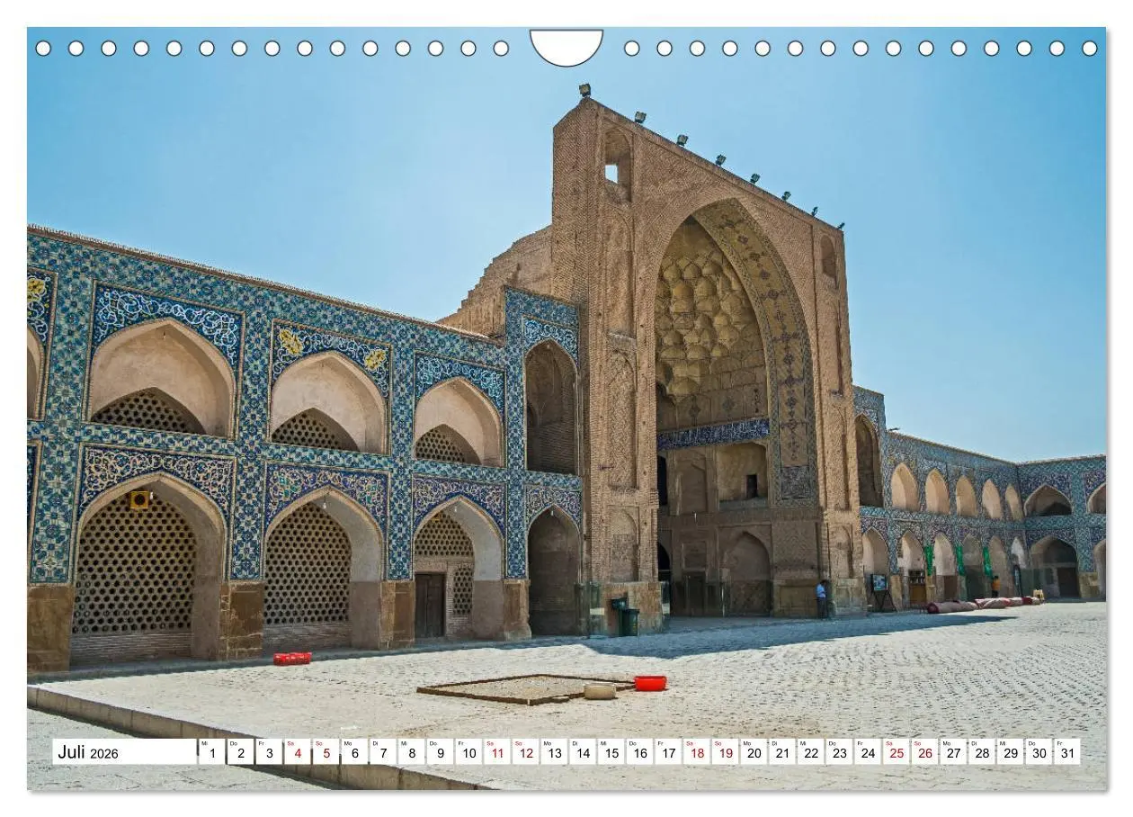 Bild: 9783457885826 | Städte des Irans - Isfahan (Wandkalender 2026 DIN A4 quer),...