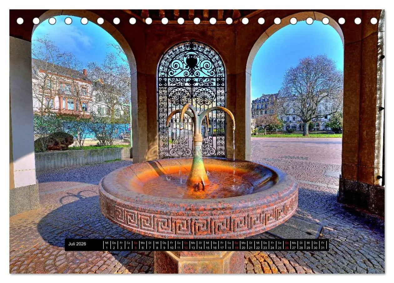 Bild: 9783457955826 | Wiesbaden Aquis Mattiacis (Tischkalender 2026 DIN A5 quer),...