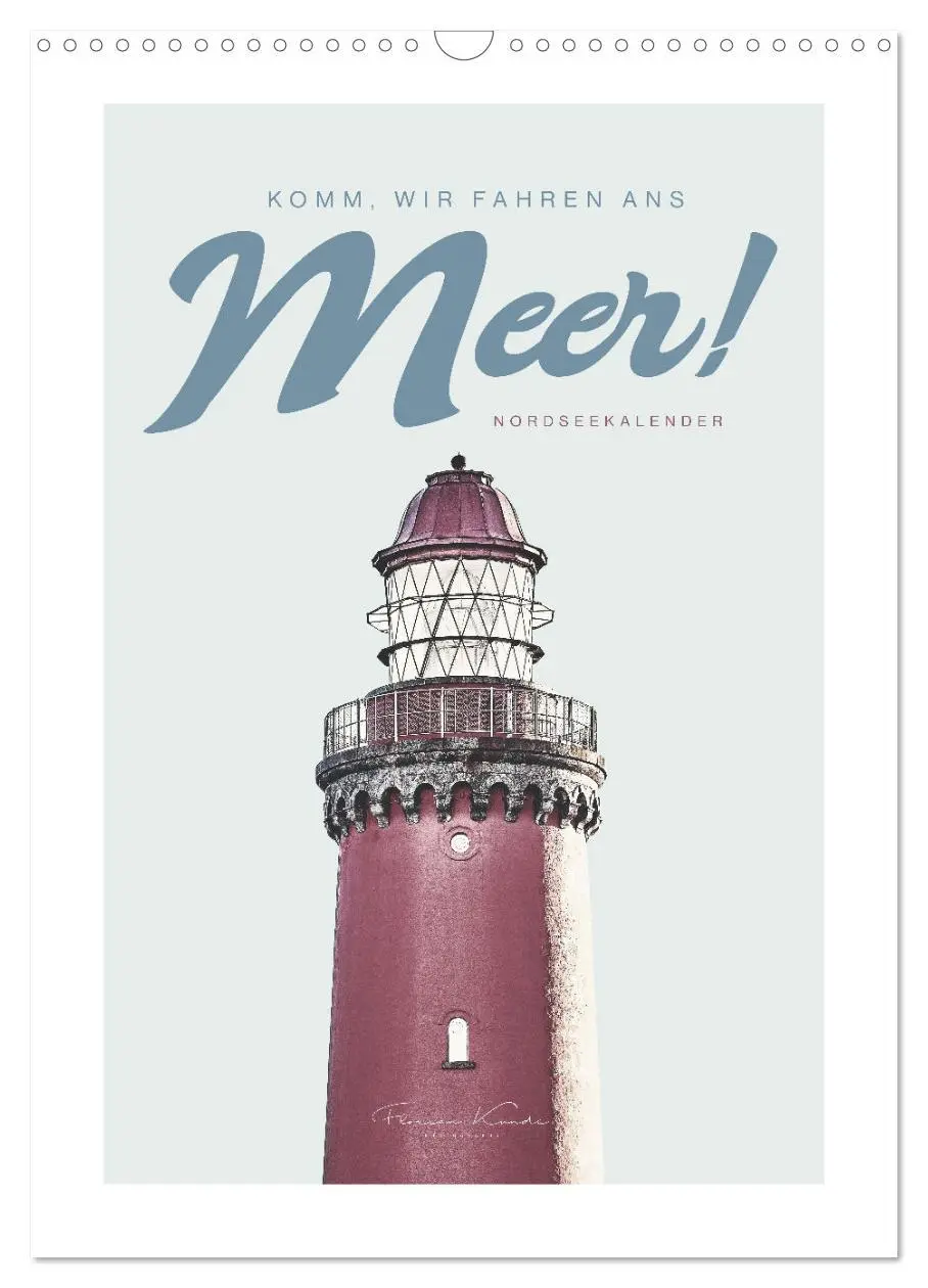 Cover: 9783516355826 | Komm, wir fahren ans Meer! (Wandkalender 2026 DIN A3 hoch),...