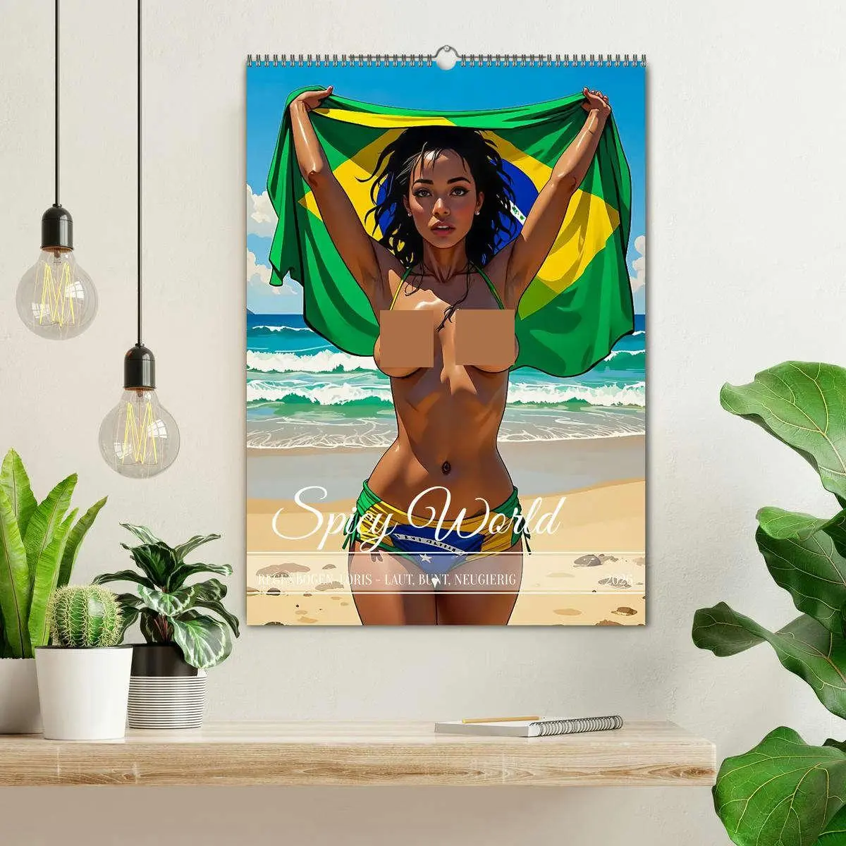 Bild: 9783516595826 | Spicy World - Sonne, Lust und Rio de Janeiro (Wandkalender 2026 DIN...