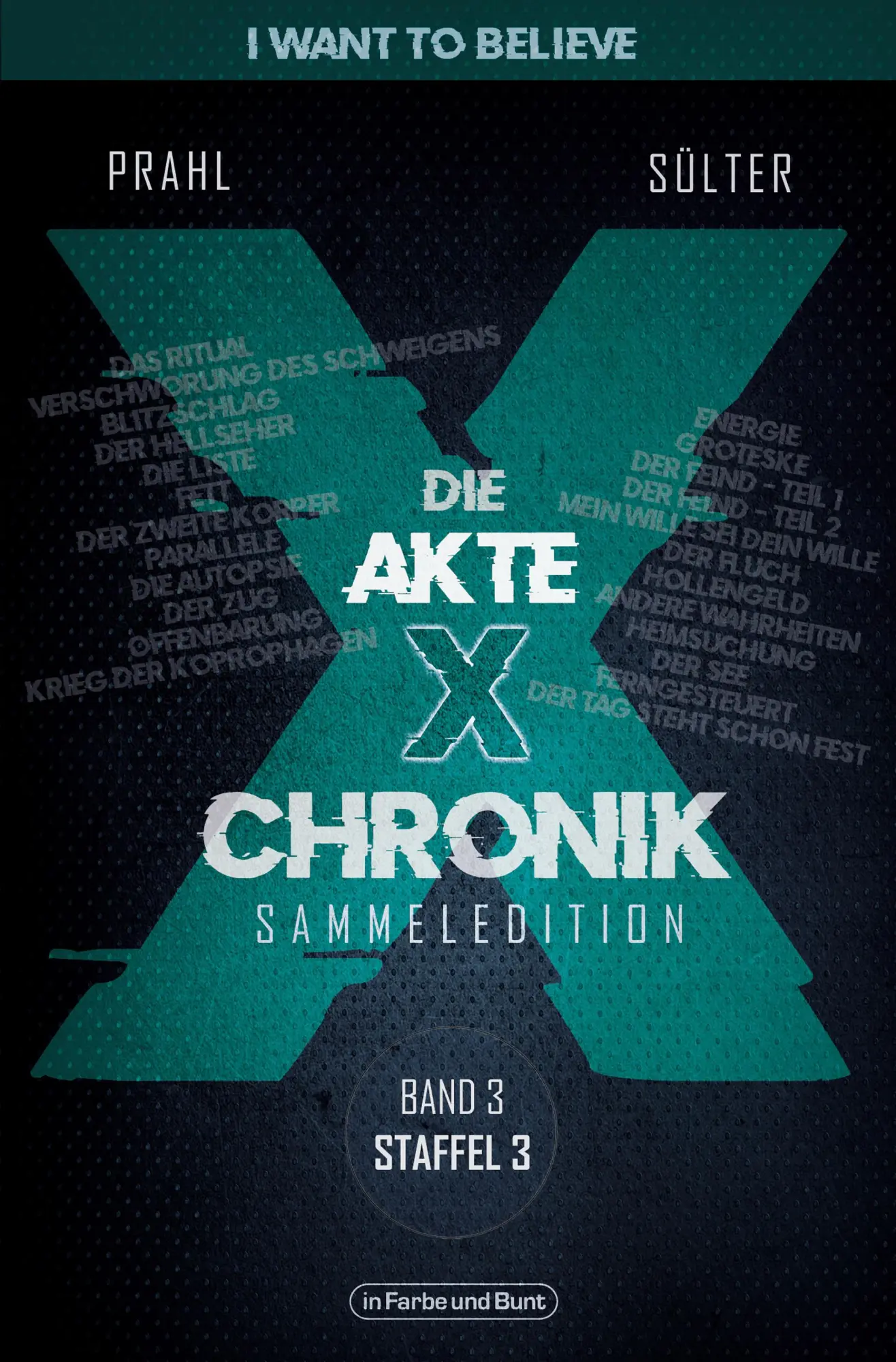 Cover: 9783959365826 | Die Akte X-Chronik. Band 3 - Staffel 3 | Björn Sülter (u. a.) | Buch