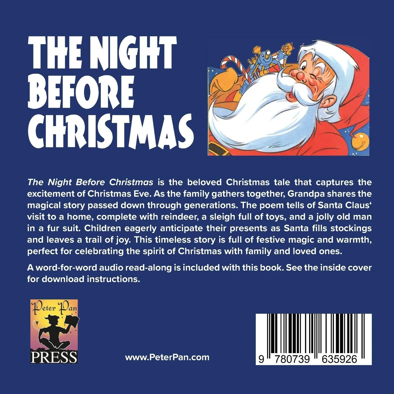 Rückseite: 9780739635926 | The Night Before Christmas | Clement Clark Moore | Taschenbuch | 2025