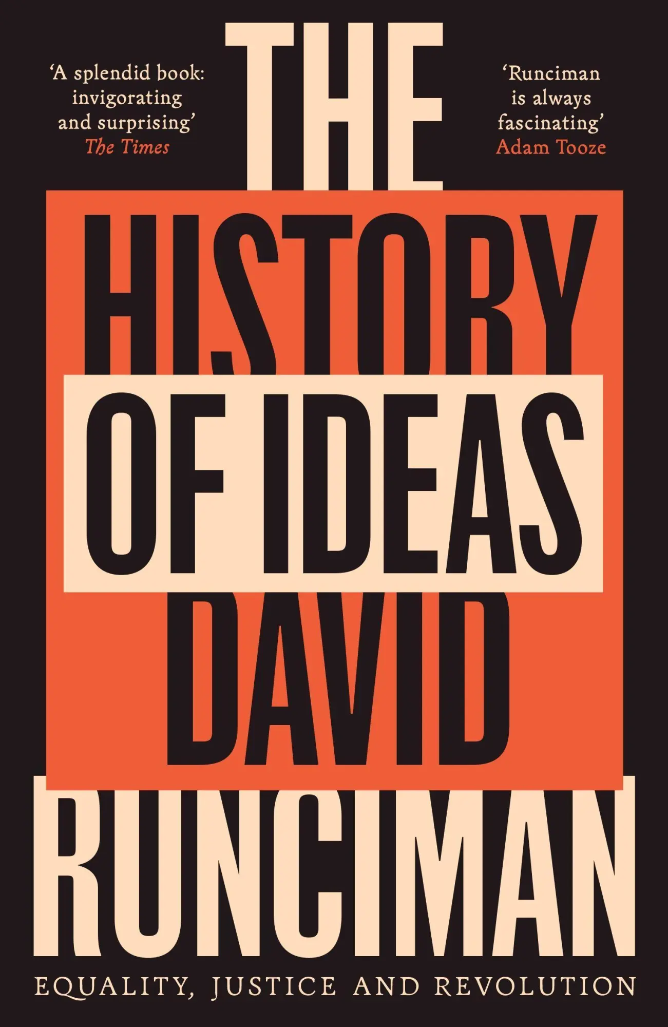 Cover: 9781800815926 | The History of Ideas | Equality, Justice and Revolution | Runciman