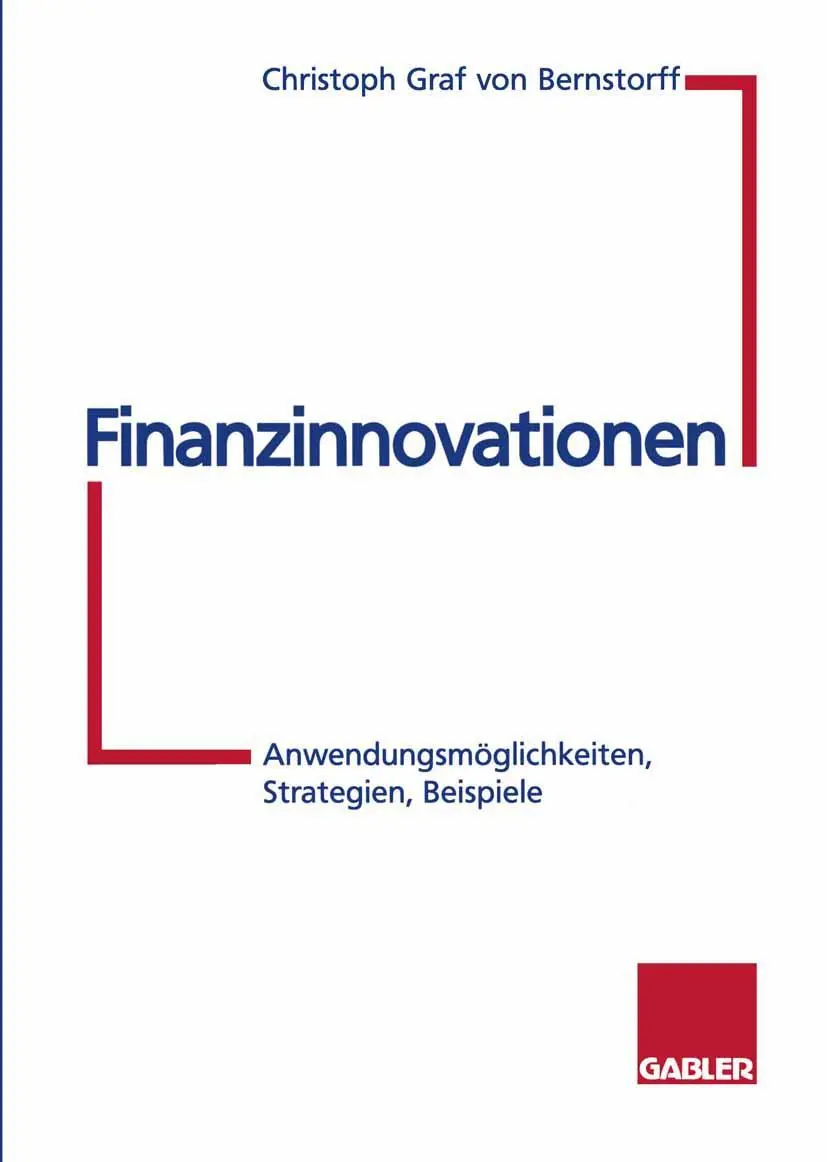 Cover: 9783322825926 | Finanzinnovationen | Anwendungsmöglichkeiten, Strategien, Beispiele