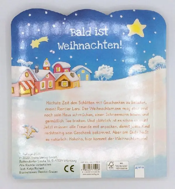 Bild: 9783401715926 | Hohoho, hier kommt der Weihnachtsmann! | Katja Richert | Buch | 12 S.