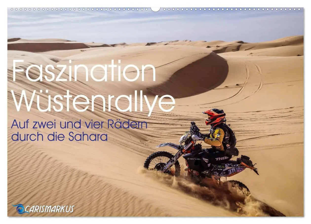 Cover: 9783457495926 | Faszination Wüstenrallye (Wandkalender 2026 DIN A2 quer), CALVENDO...