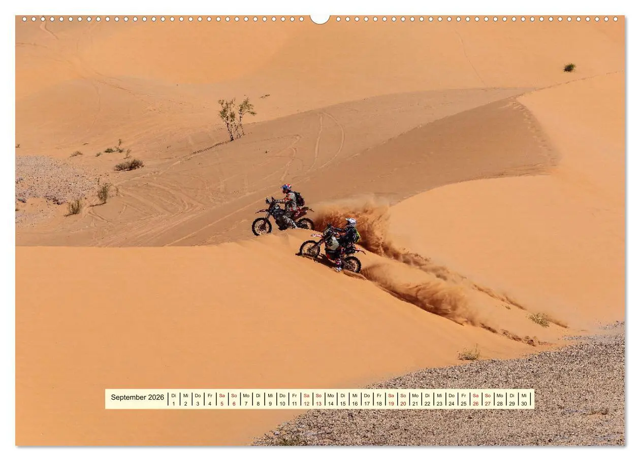 Bild: 9783457495926 | Faszination Wüstenrallye (Wandkalender 2026 DIN A2 quer), CALVENDO...