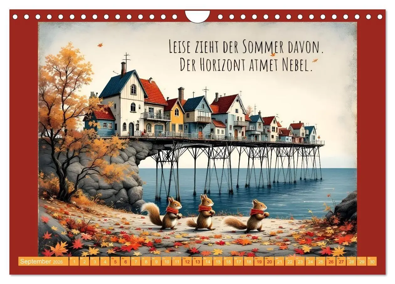 Bild: 9783516655926 | Meergeflunkert (Wandkalender 2026 DIN A4 quer), CALVENDO...