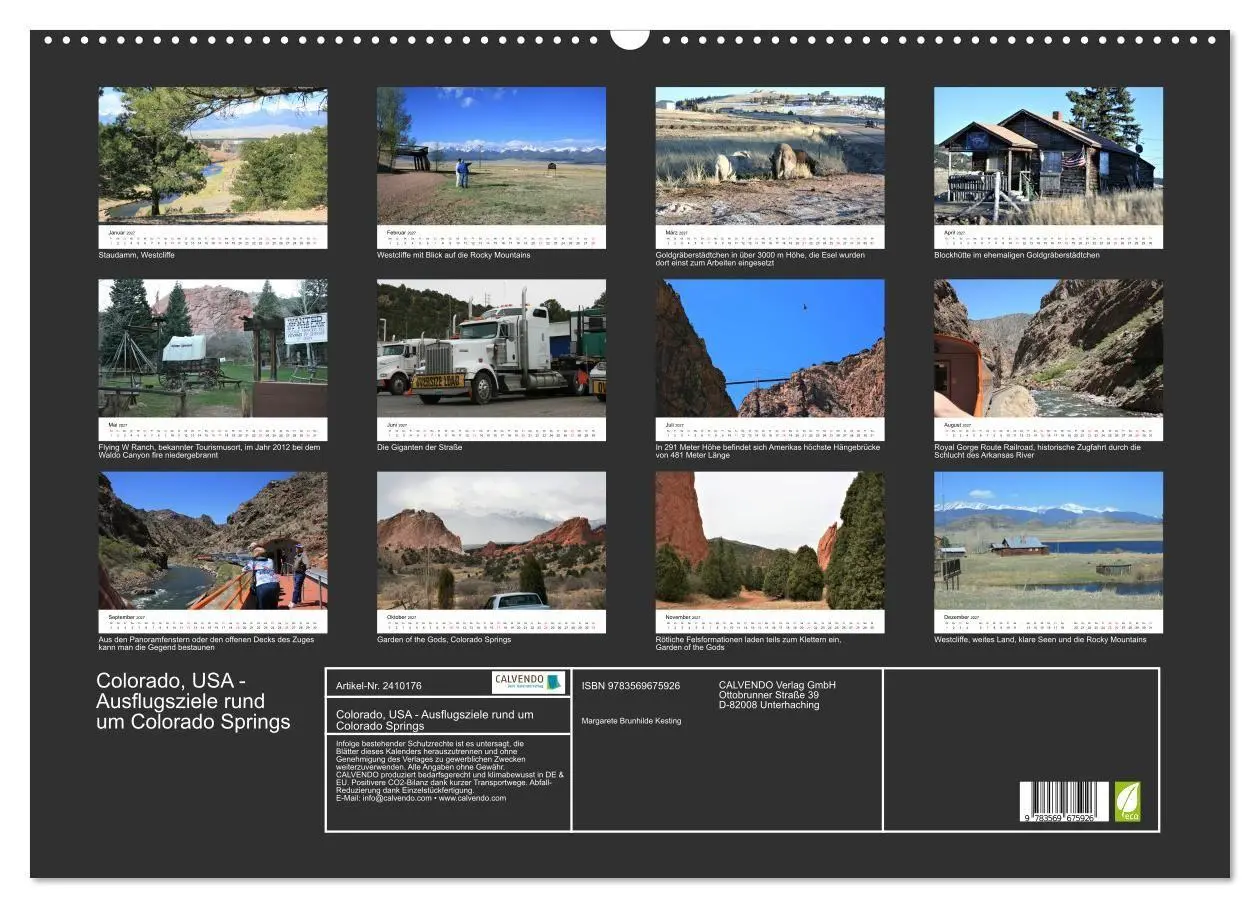 Bild: 9783569675926 | Colorado, USA - Ausflugsziele rund um Colorado Springs...