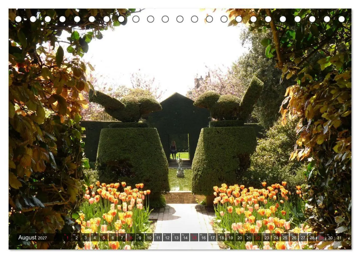 Bild: 9783569745926 | Schlösser und Gärten in England (Tischkalender 2027 DIN A5 quer),...